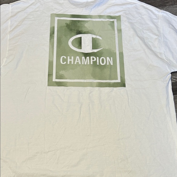 Champion Athletic Tee with Sage Logo - Picture 3 of 4